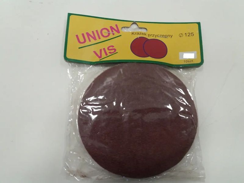 Наждачный круг на липучке Union Vis &Oslash; 125 мм (P800) Velcro 19524 фото