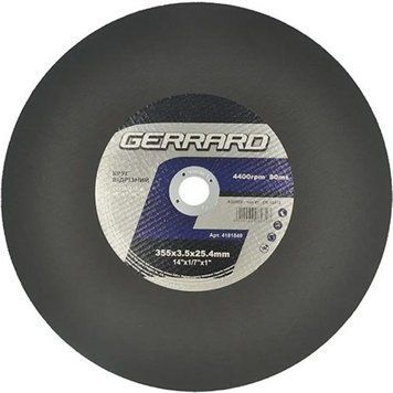 Коло Gerrard 355*3,5*25,4 абразивне відрізне по металу 1824482 фото