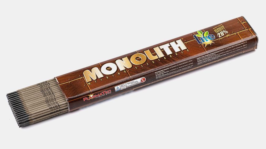 &Oslash; 3 (упаковка 2.5 кг) РЦ (Е46) MONOLITH Электроды сварочные PlasmaTec в тубусе 19340 фото