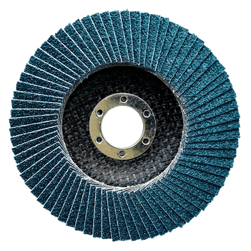 Круг ZR &Oslash;125*22.2 мм (P40) Т27 (прямий) NovoAbrasive Profi пелюстковий торцевий цирконієвий NPZR2740125 фото